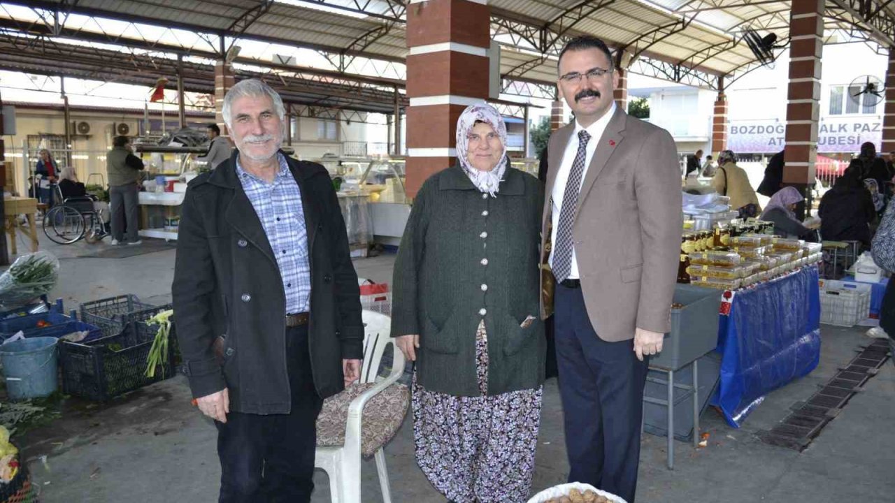 Kaymakam Ali Ekber Ateş, Atça esnafıyla buluştu