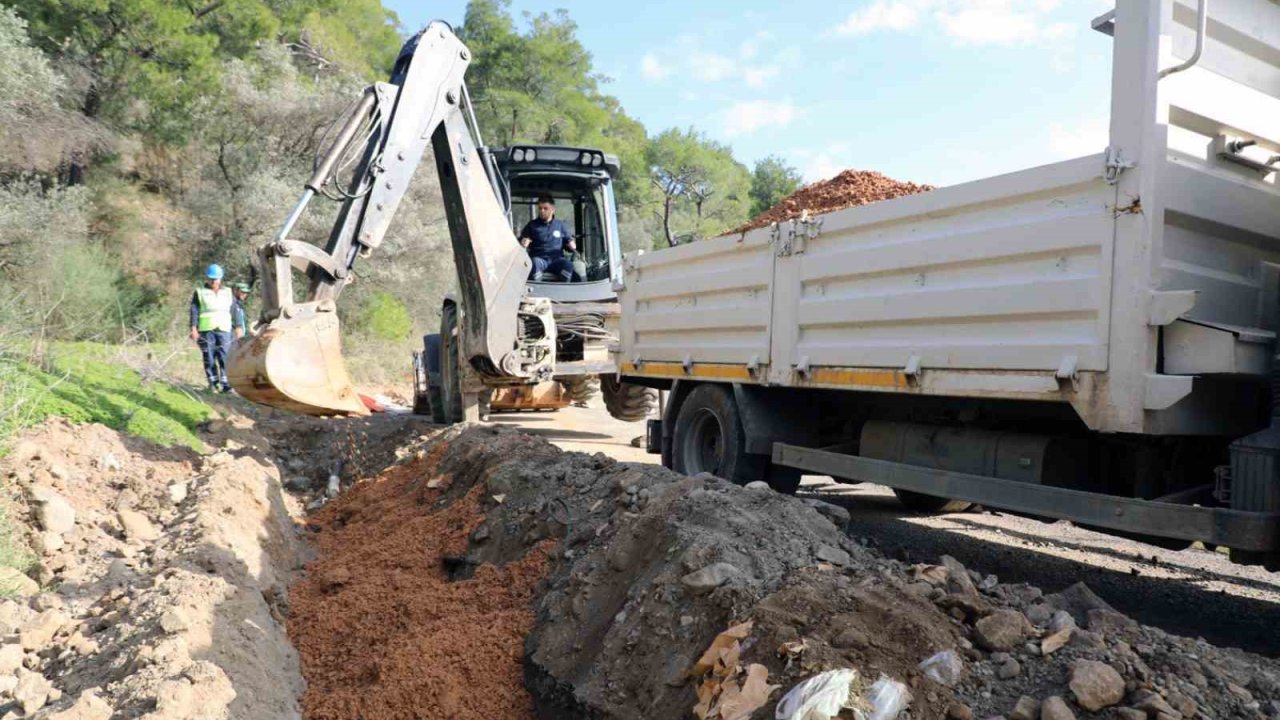 Ortaca’nın içme suyu hatları yenileniyor