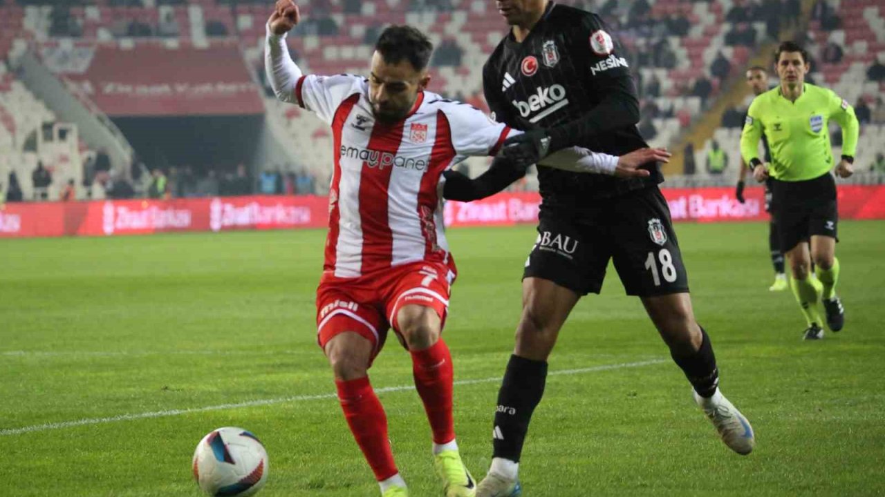 Ziraat Türkiye Kupası: Sivasspor: 0 - Beşiktaş: 0 (Maç devam ediyor)