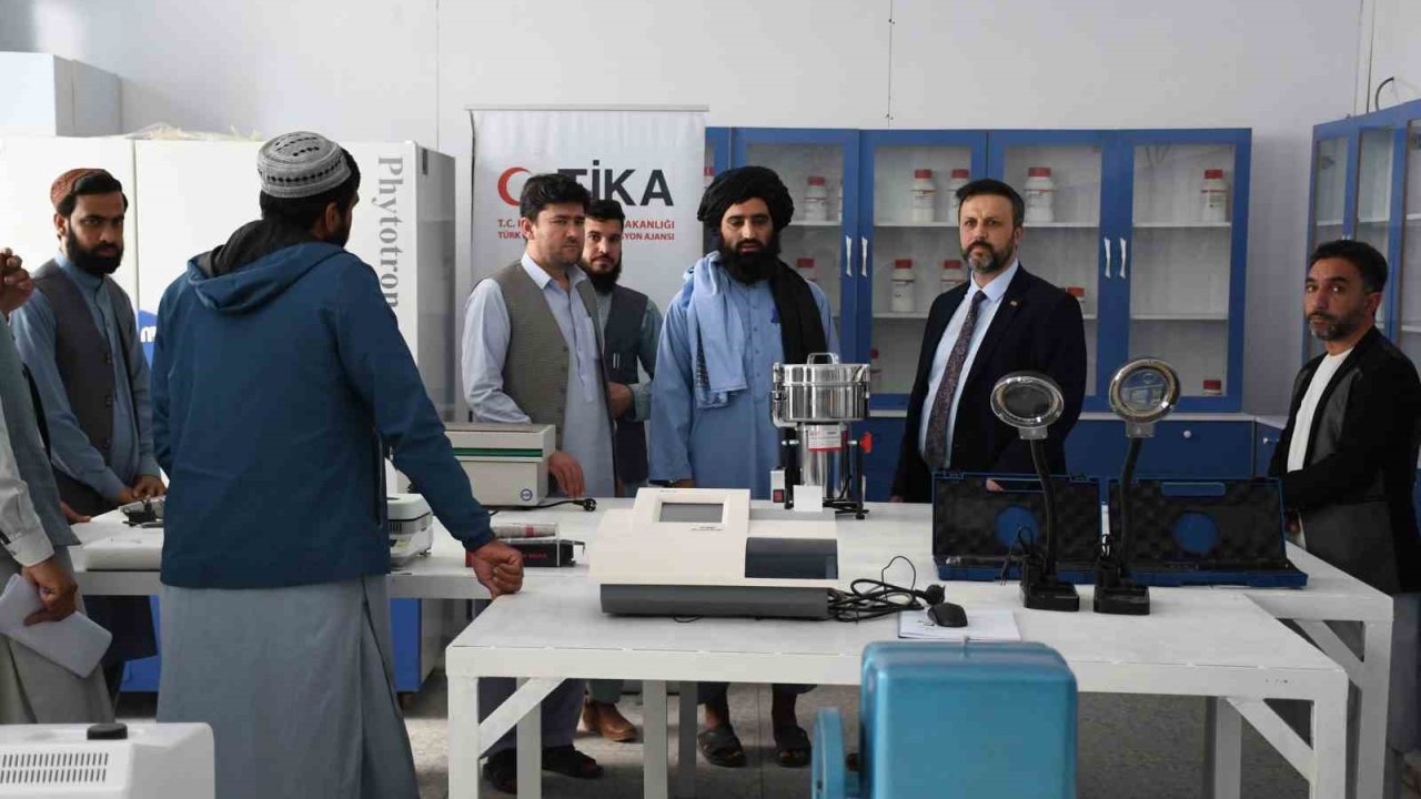 TİKA, Afganistan’da ziraat laboratuvarı kurdu