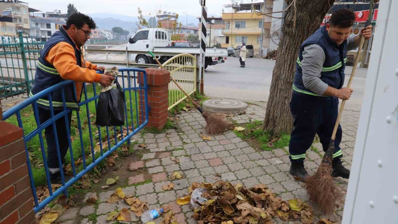 Nazilli’de temizlik çalışmalarına yoğunluk verildi