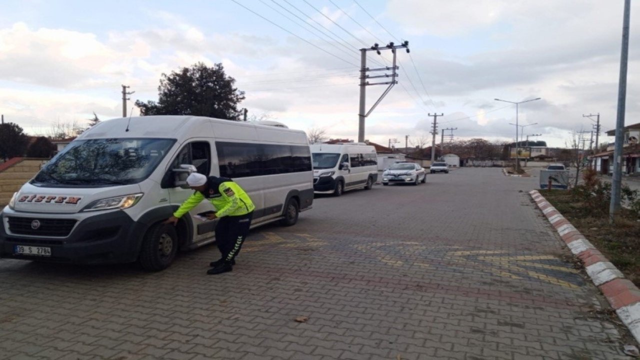 Kırklareli’nde trafik denetimi: 110 araç trafikten men edildi