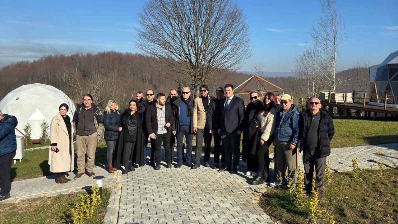 Turizm acente sahipleri Düzce’ye hayran kaldı