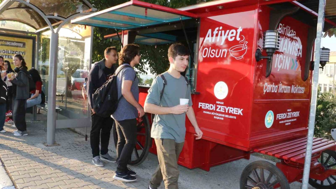 Manisa’da ‘Günaydın Çorbası’ 154 bin kişiye ulaştı