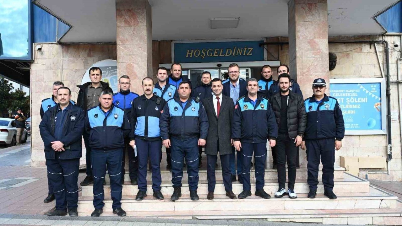 Karacabey Belediyesinden ’kaldırım işgali’ denetimi