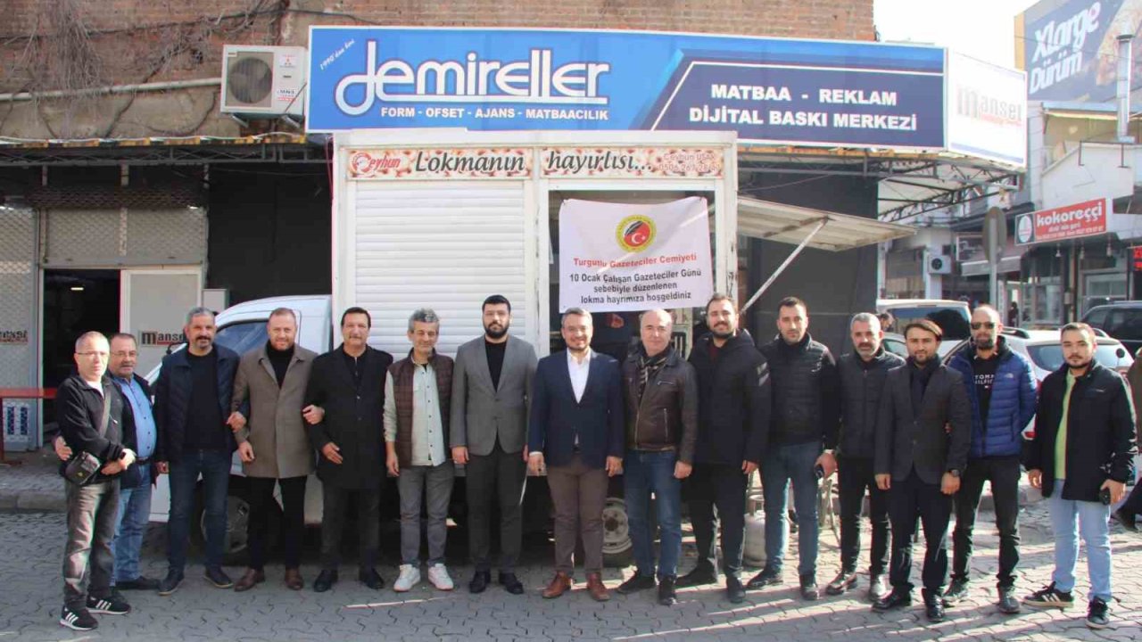 Turgutlu Gazeteciler Cemiyeti’nden lokma hayrı