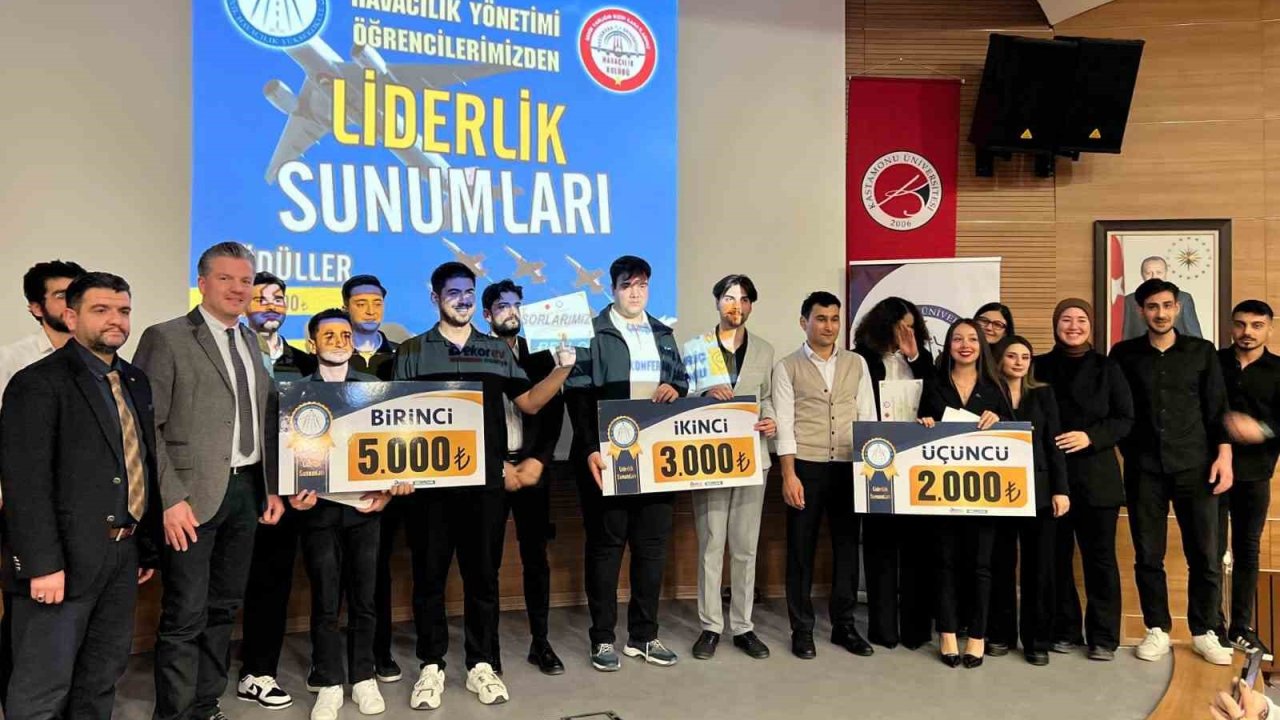 Kastamonu’da üniversite öğrencileri liderlik sunumlarıyla yarıştı