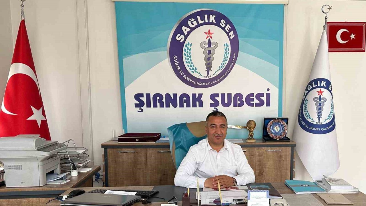 Sağlık-Sen Şırnak Şube Başkanı Anmal’dan hasta nakli sırasında tepki gören sağlıkçılara destek