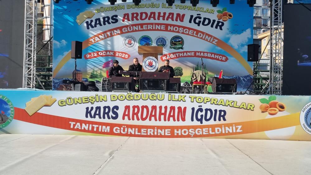 Kağıthane’de Kars, Ardahan ve Iğdır’ın tanıtım rüzgarı esiyor