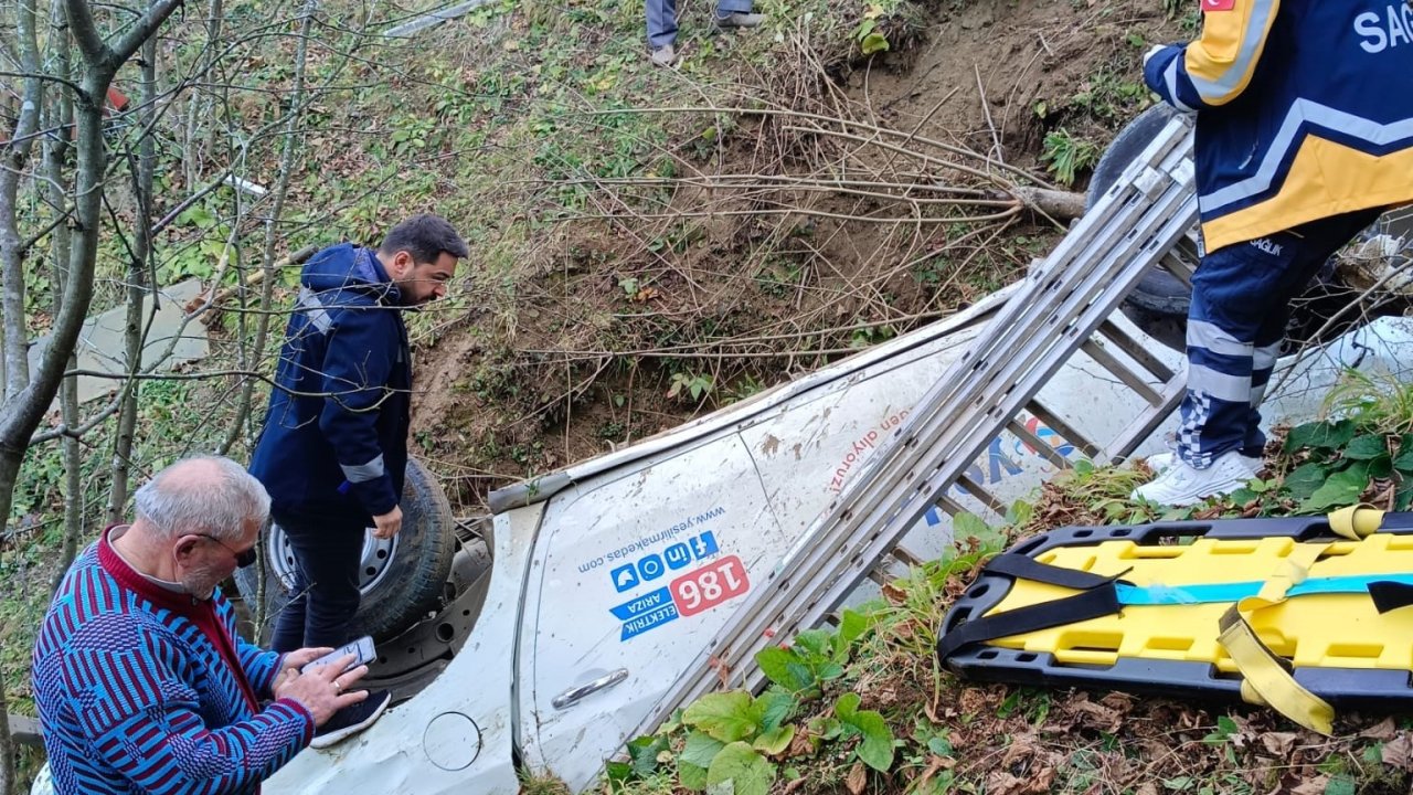 Ordu’da trafik kazası: 3 yaralı