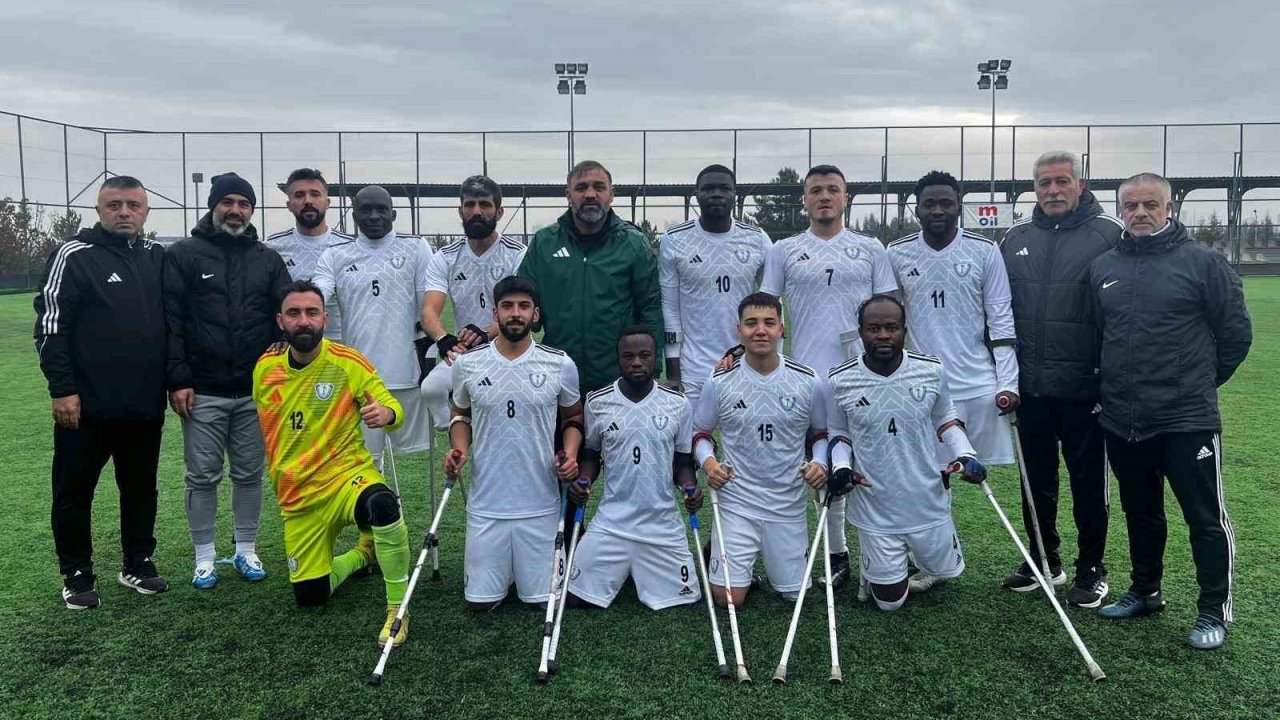 Şahinbey Ampute zorlu deplasmandan galibiyetle döndü: 2-1