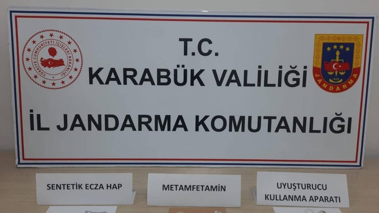 Karabük’te uyuşturucu operasyonu: 1 gözaltı