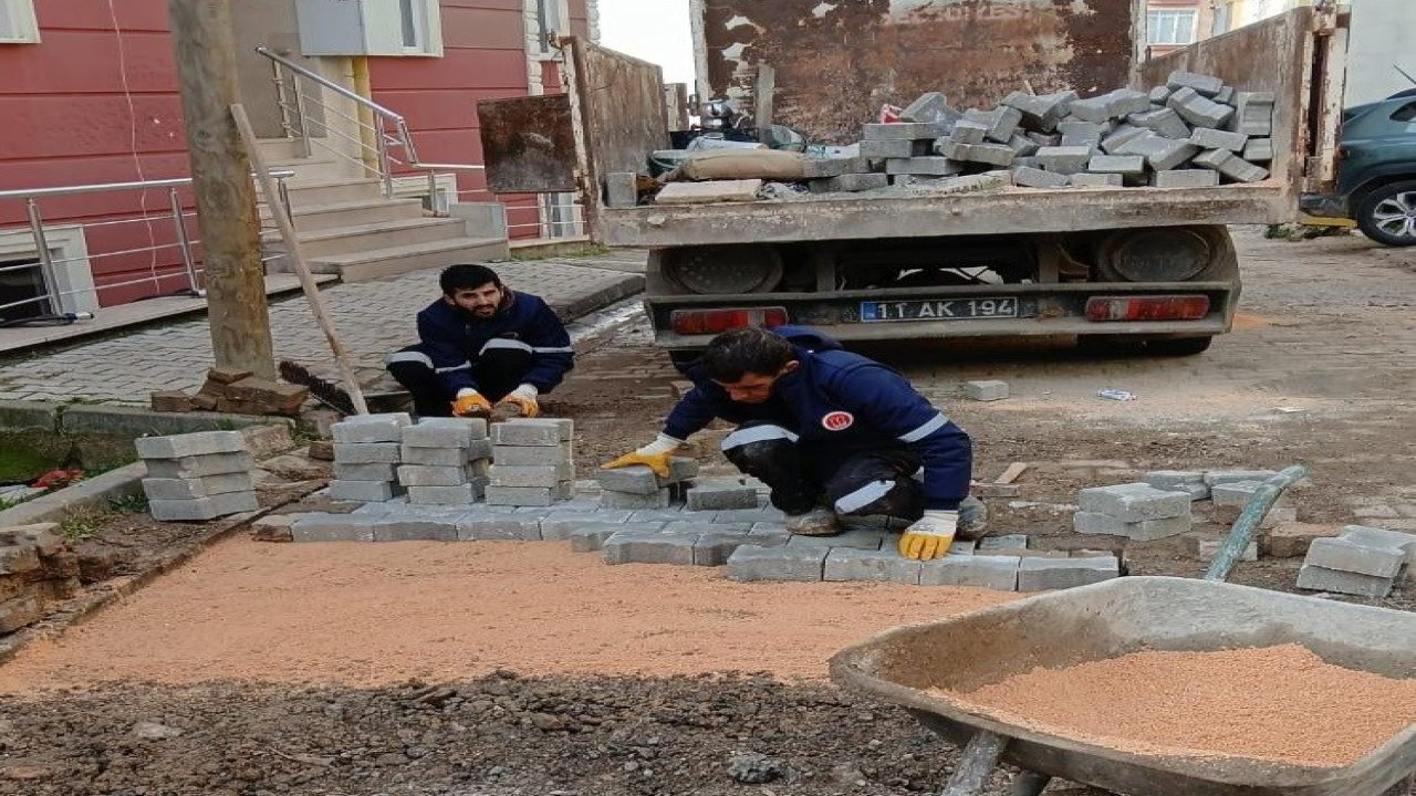 Bilecik’te alt ve üst yapı çalışmaları sürüyor