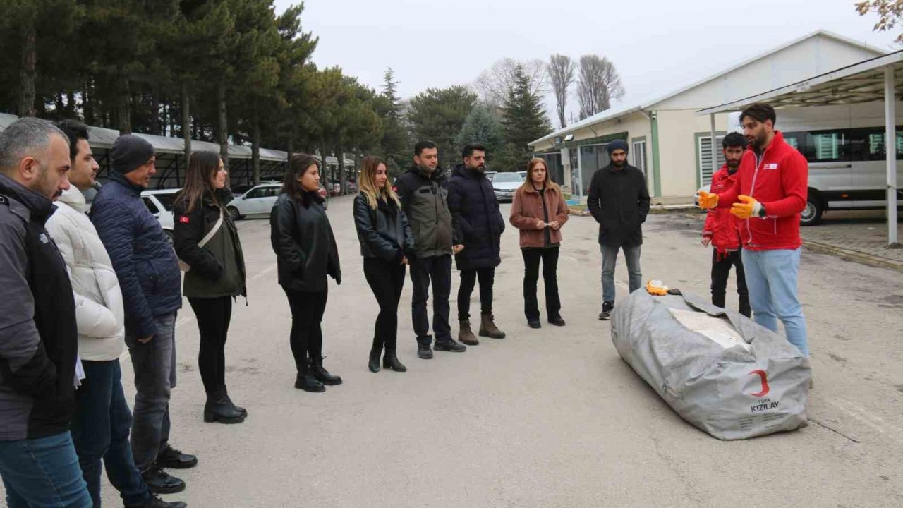 Elazığ’da Türk Kızılayı’ndan eğitim