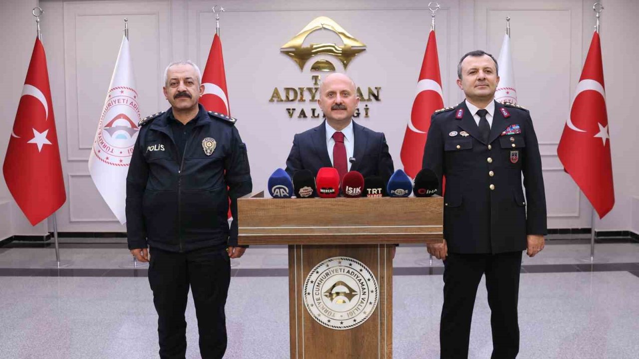 Adıyaman’da güvenlik ve asayiş toplantısı yapıldı