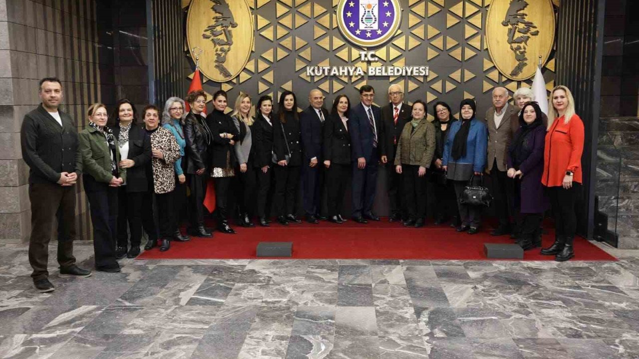 Sosyal Yardım ve Kültür Vakfı’ndan Başkan Kahveci’ye ziyaret