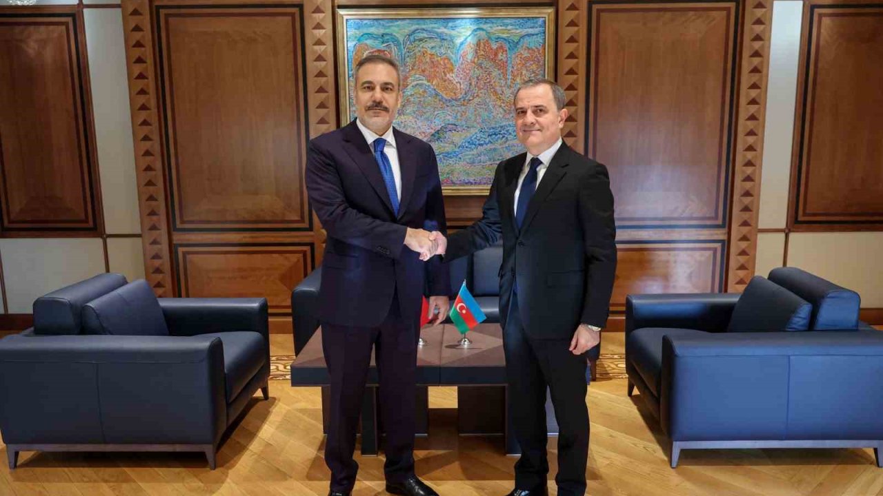 Bakan Fidan, Azerbaycanlı mevkidaşı Bayramov ile görüştü