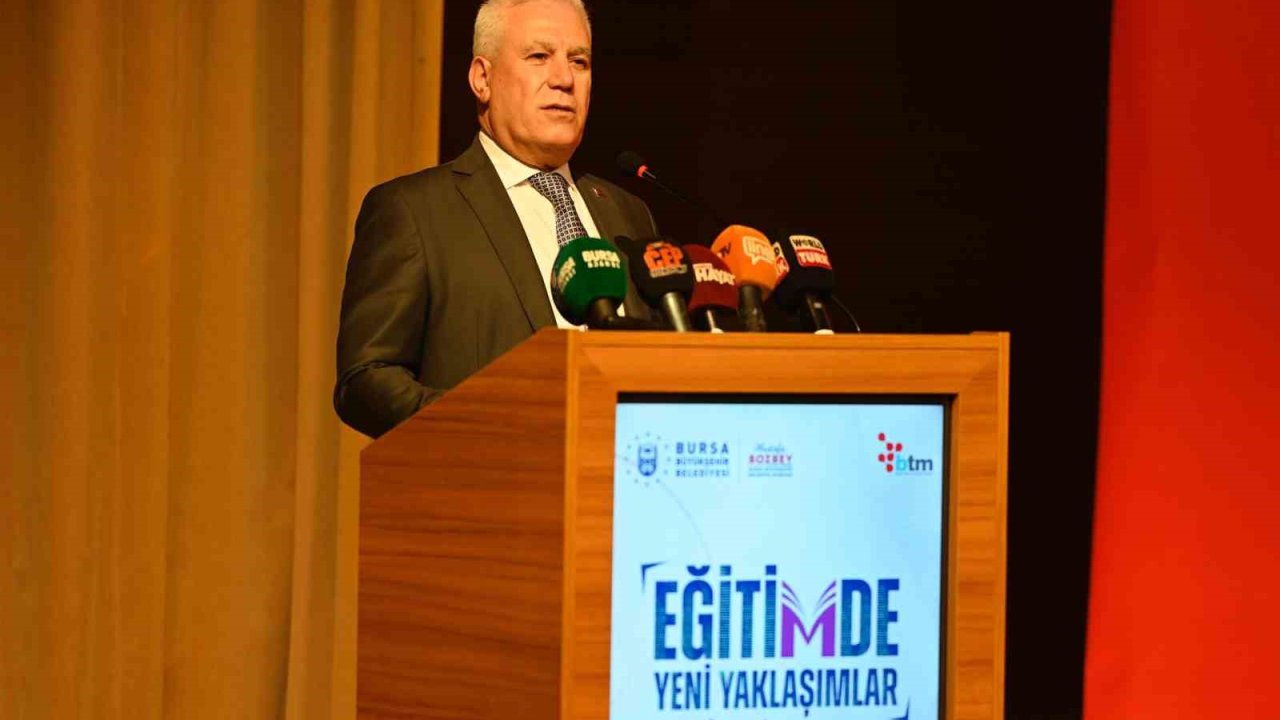 Bursa Büyükşehir’den eğitimde yeni yaklaşımlar konferansı