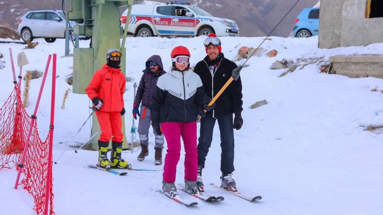 Kop Kayak Merkezi sömestir tatilinde ilgi odağı