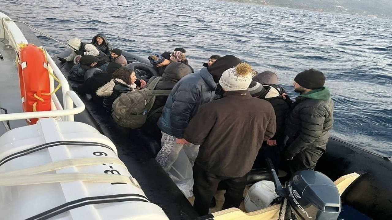 Çanakkale’de 32 kaçak göçmen yakalandı