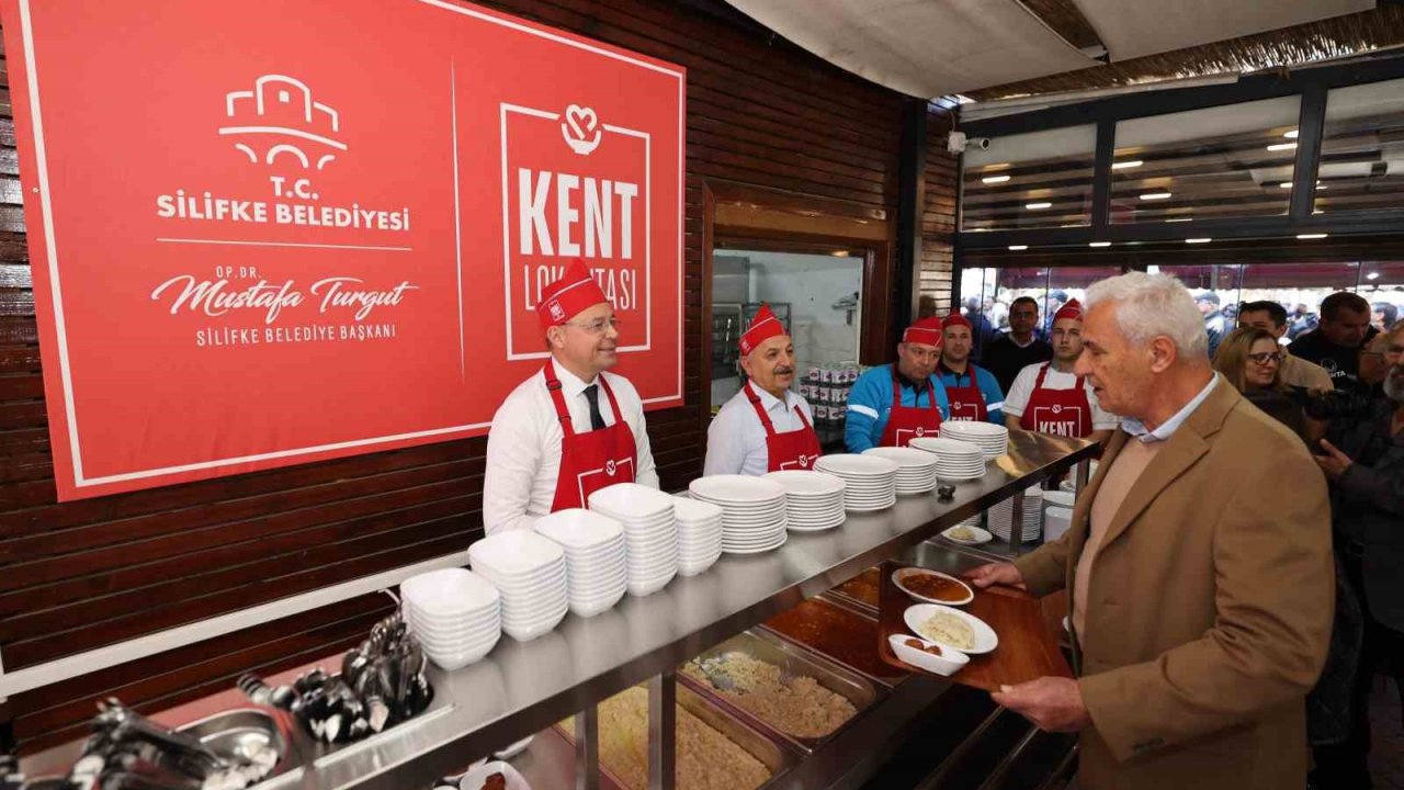 Silifke Belediyesi Kent Lokantası törenle hizmete açıldı