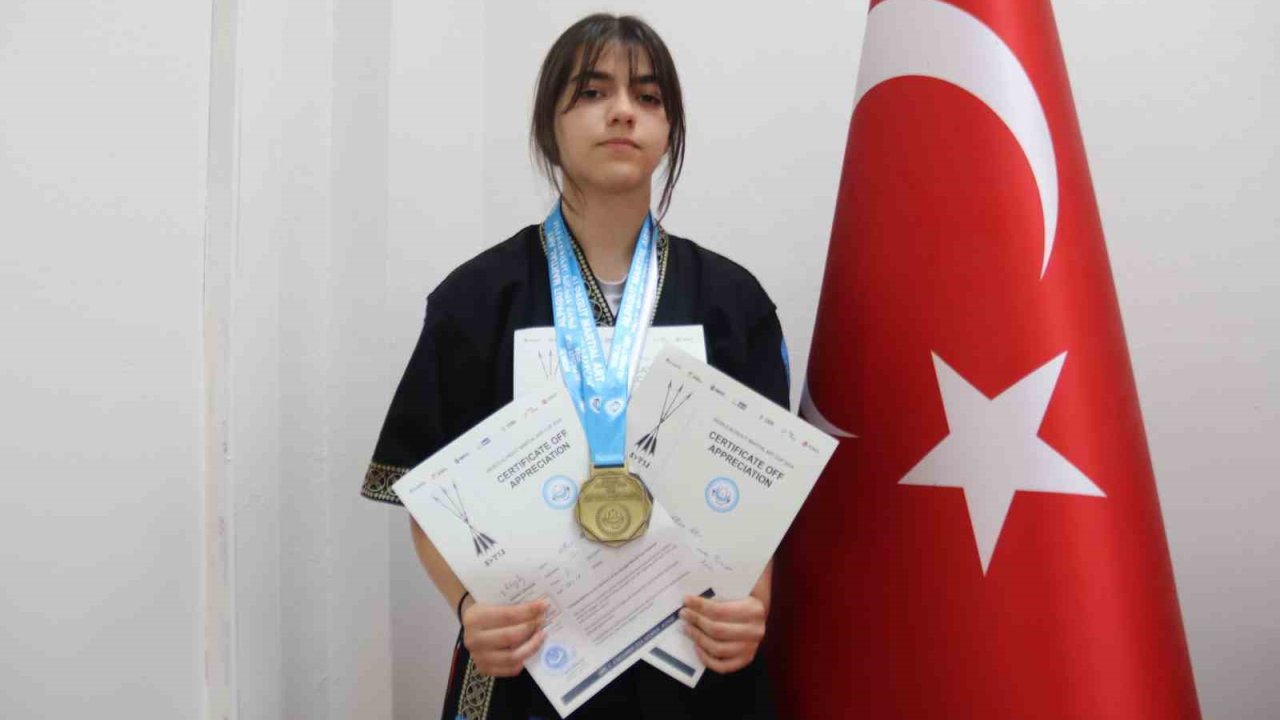 ’Alpagut’ dünya şampiyonu Nisa Nur’un sıradaki hedefi milli sporcu olmak