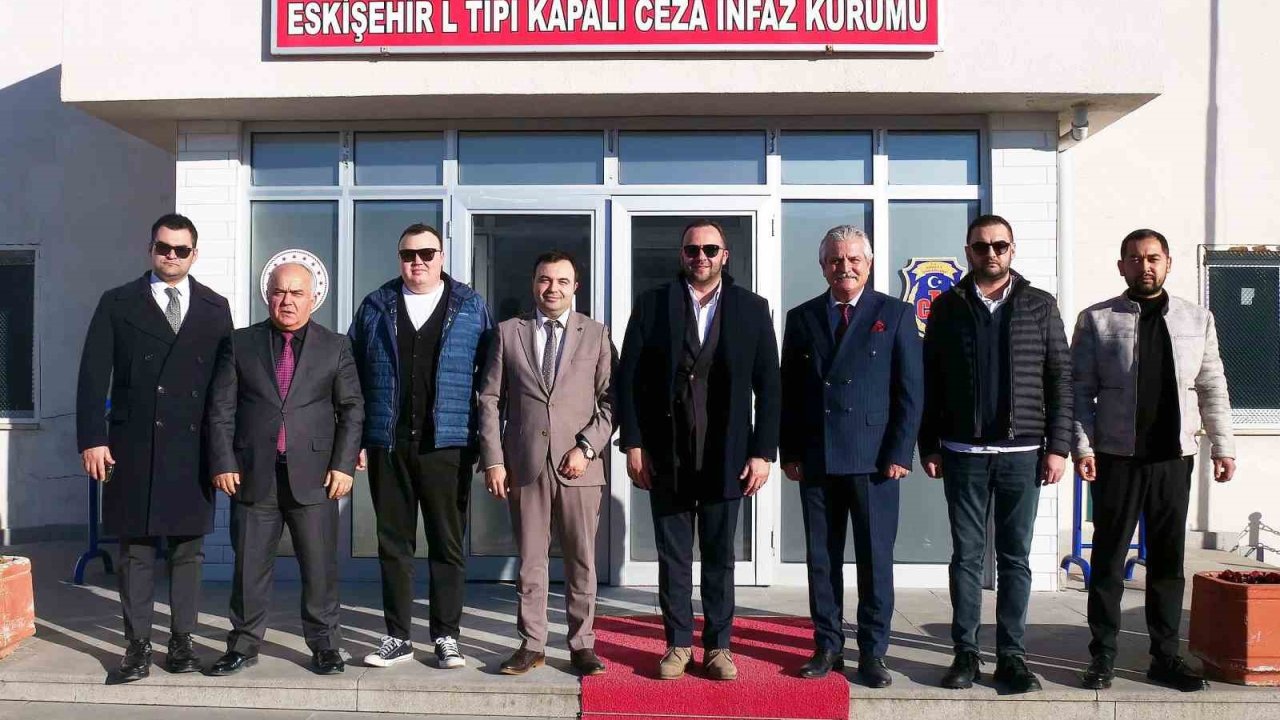 Eskişehirspor’dan, L Tipi Kapalı Ceza İnfaz Kurumu’na ziyaret