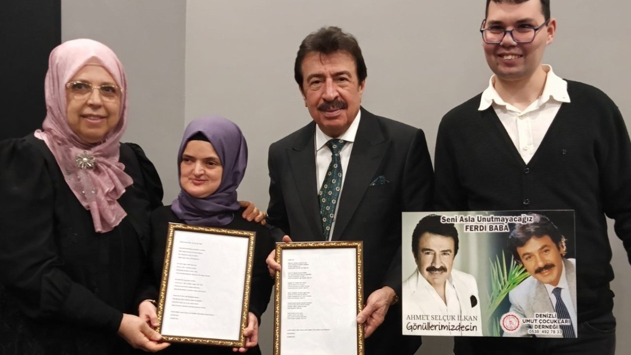 Umut çocukları ünlü sanatçıyı unutmadı