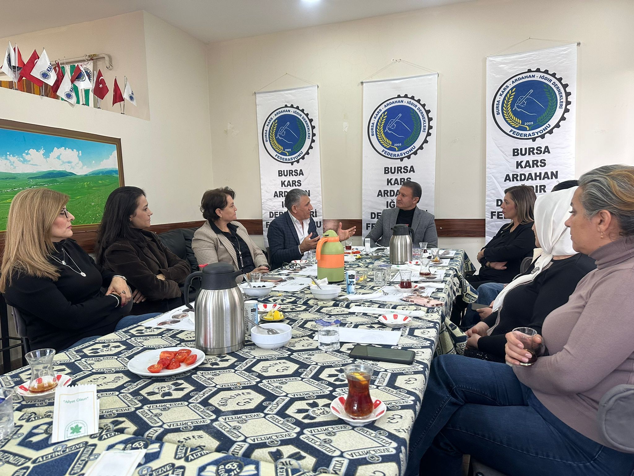 AKI-DER Kadınlar Meclisi, Federasyonlarla ortak projeler için buluştu