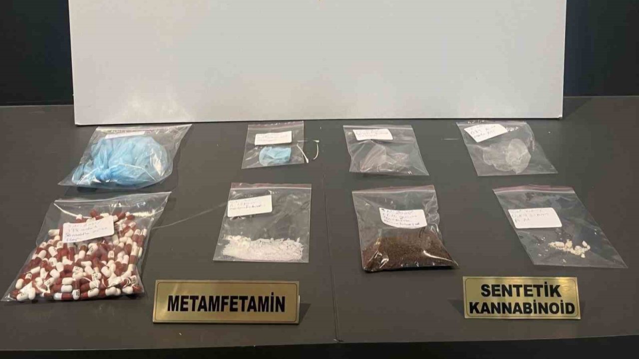 Uyuşturucu ile yakalanan şahıs gözaltına alındı