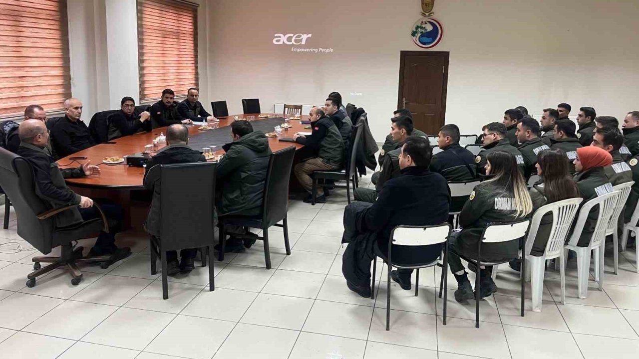 Erzincan Orman İşletme Müdürlüğü’nde hizmet içi eğitim programları tamamlandı