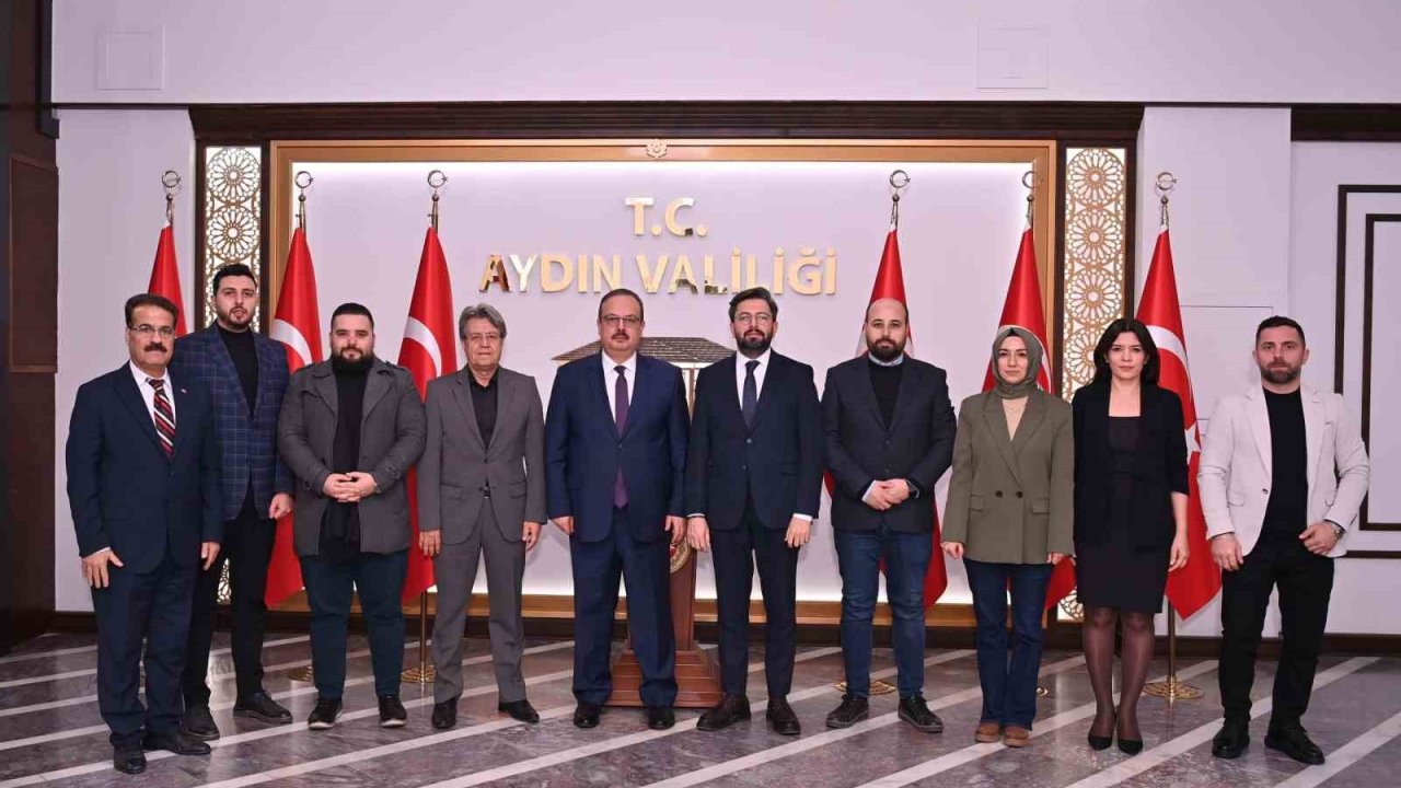 Vali Canbolat AGC’nin yeni yönetimini ağırladı