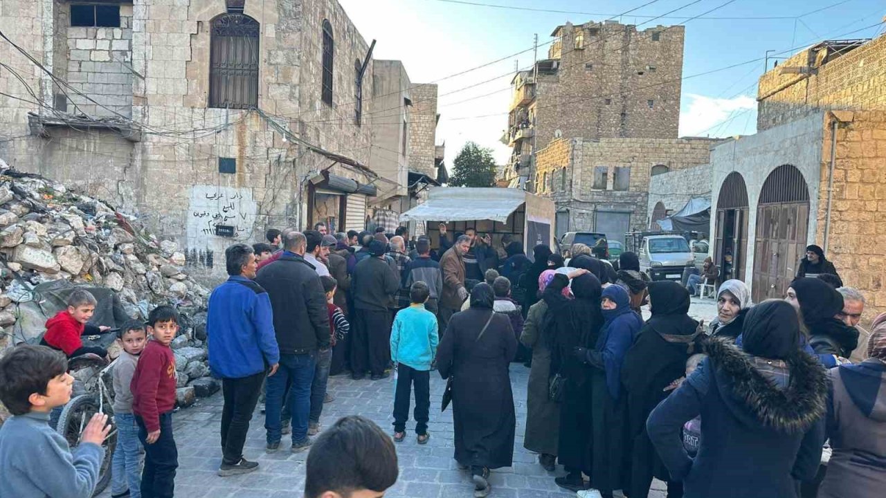 Samsun’dan Halep’e yardım eli