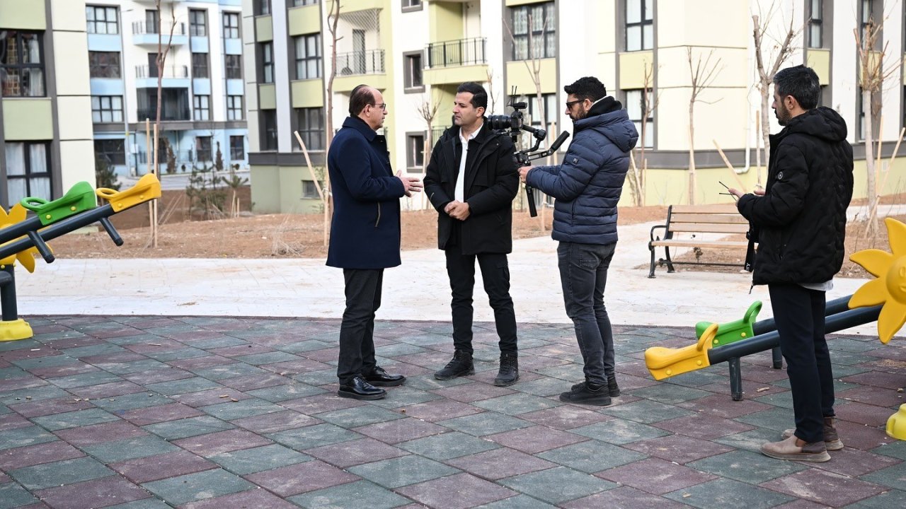 Yeşilyurt’ta  depreme dayanıklı yeni yaşam alanları yükseliyor