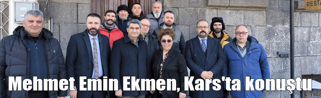 DEVA Partisi Mersin Milletvekili, Erkmen Kars'ta