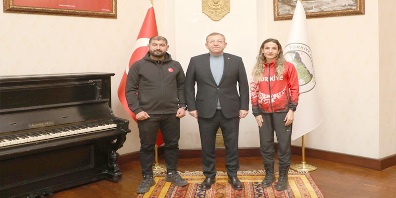 Kars Valisi Polat’tan Milli Atlet Bahar Yıldırım’a Destek!