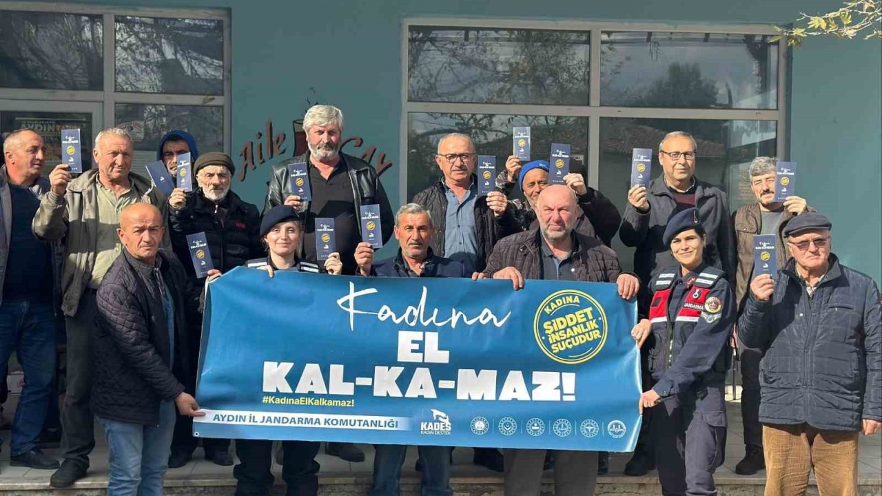 Jandarma Kuyucak’ta vatandaşları bilgilendirdi