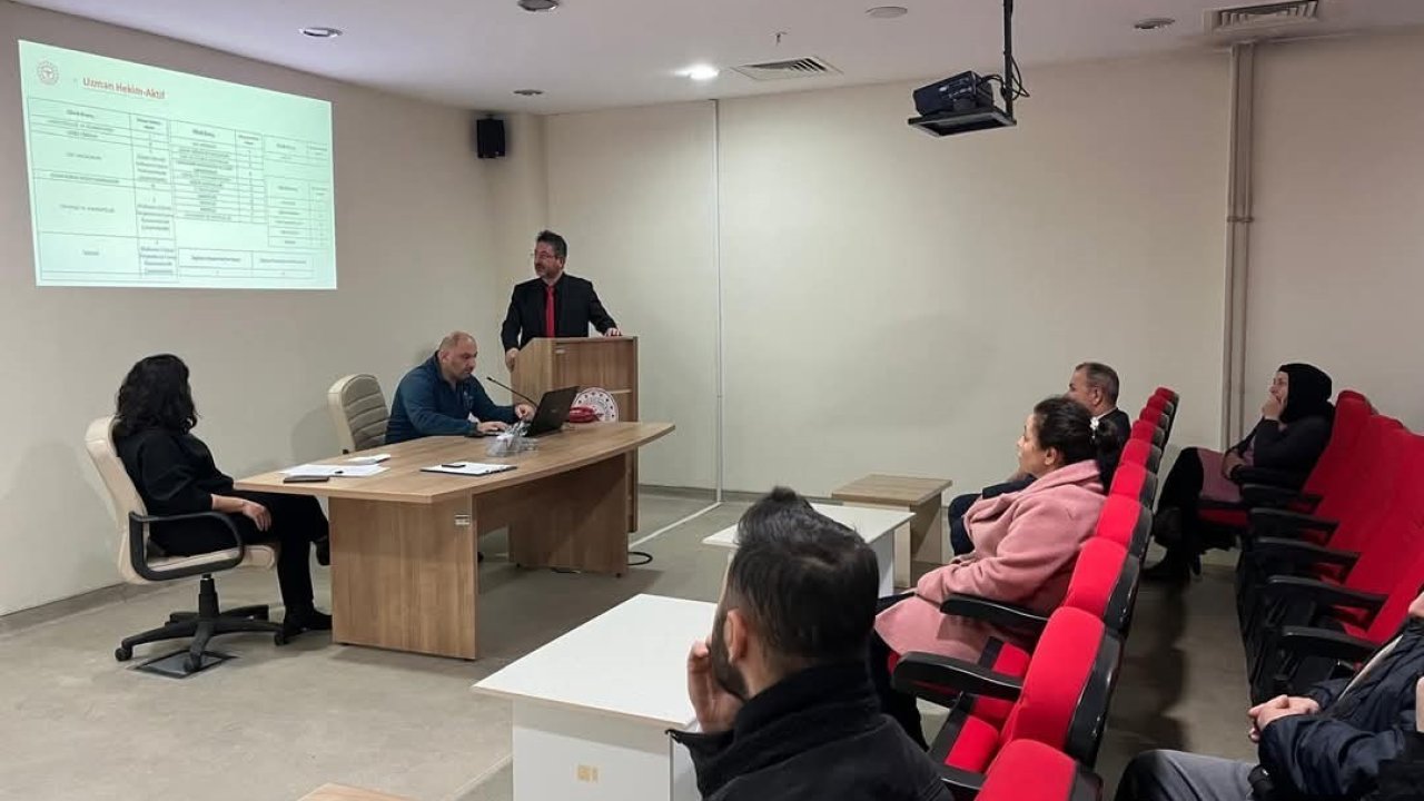 Bozkır’da "Aile Hekimlerimizle Hastane Buluşması" toplantısı