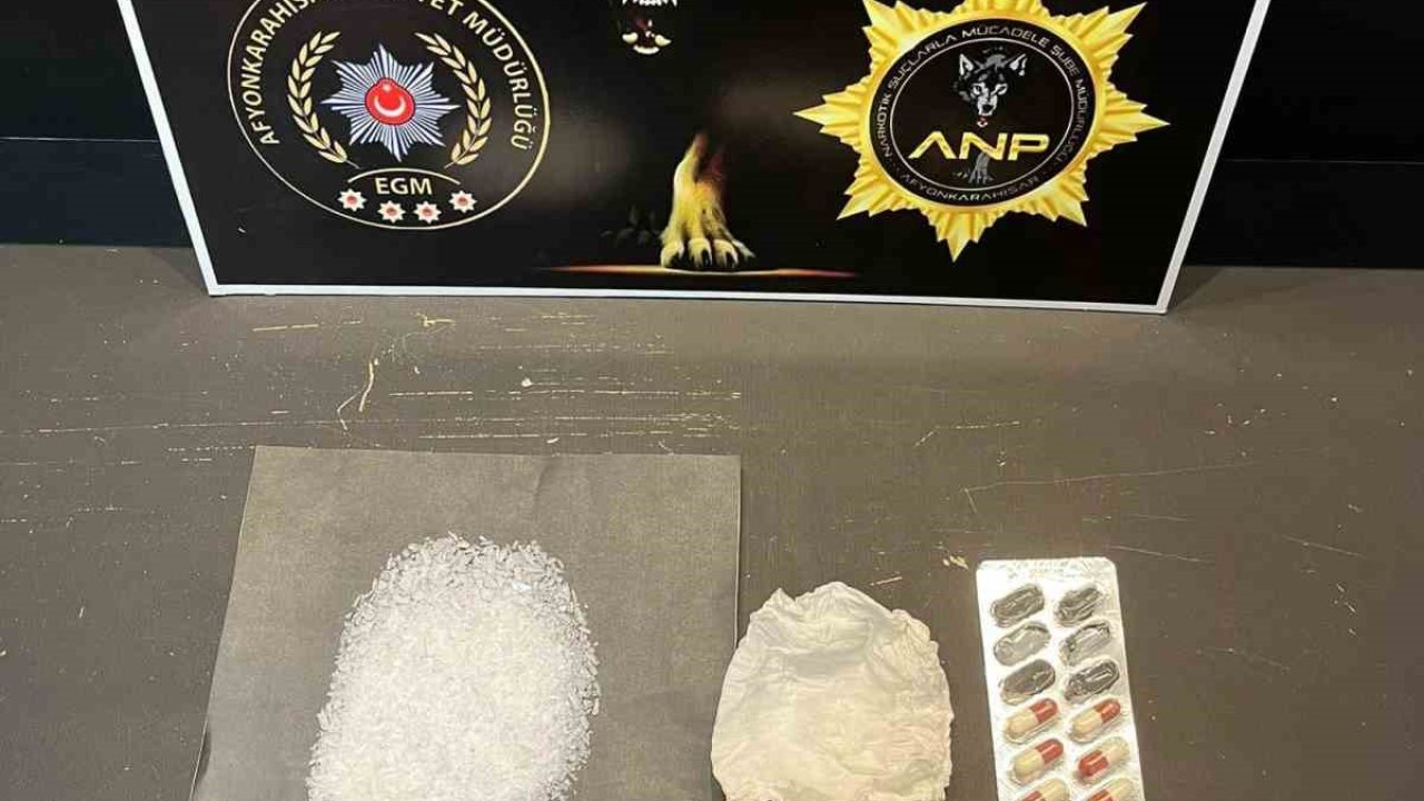 Afyonkarahisar’da uyuşturucu madde ele geçirildi, 1 kişi tutuklandı