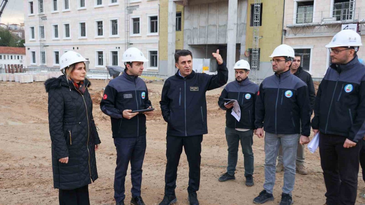 Yeni Valilik ve İl Emniyet Müdürlüğü bina inşaatında sona yaklaşıldı