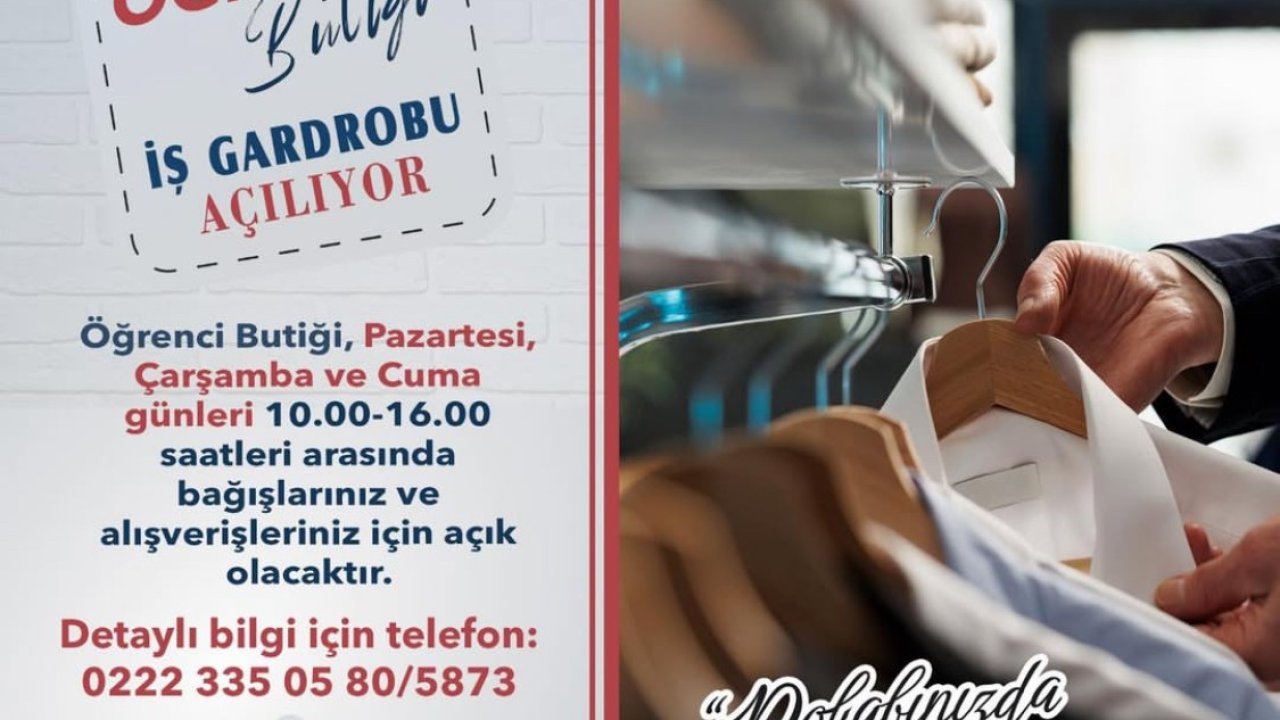 Öğrenciler “İş Gardırobu” ile kariyerlerine şıklık katacak