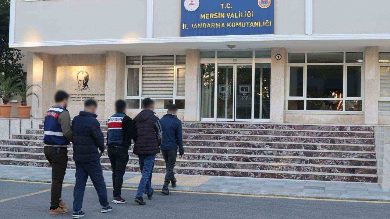 Mersin’de aranan 740 şahıs yakalandı