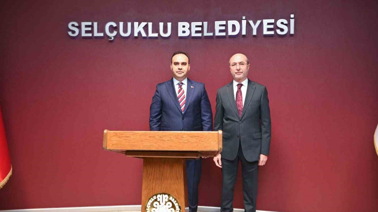 Sanayi ve Teknoloji Bakanı Kacır, Selçuklu Belediyesini ziyaret etti