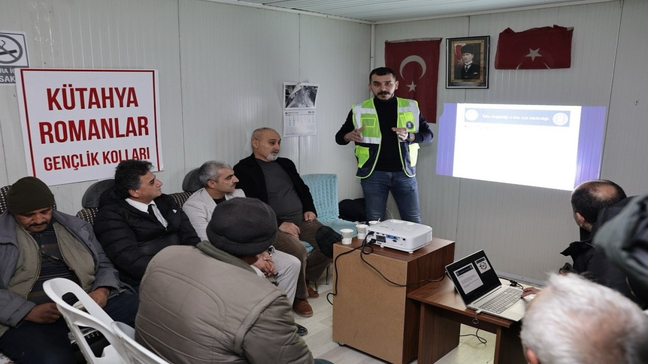 Kütahya Belediyesi’nden afet ve sıfır atık eğitimi