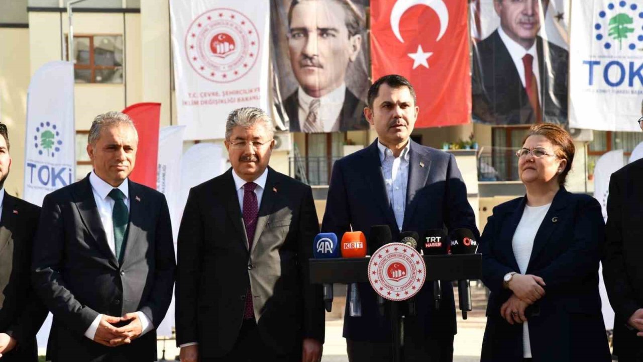 Bakan Kurum’dan kentsel dönüşüm çağrısı