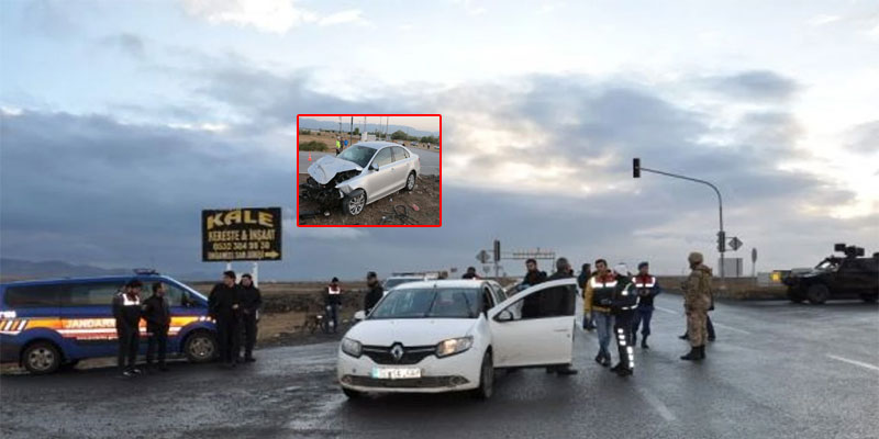 Kars'ta Trafik Kazası: 2'si Çocuk 3 Kişi Yaralandı