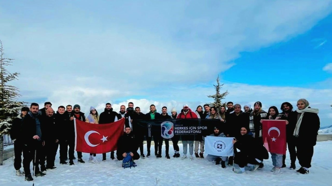Hazarbaba Dağı’nda trekking etkinliği düzenlendi