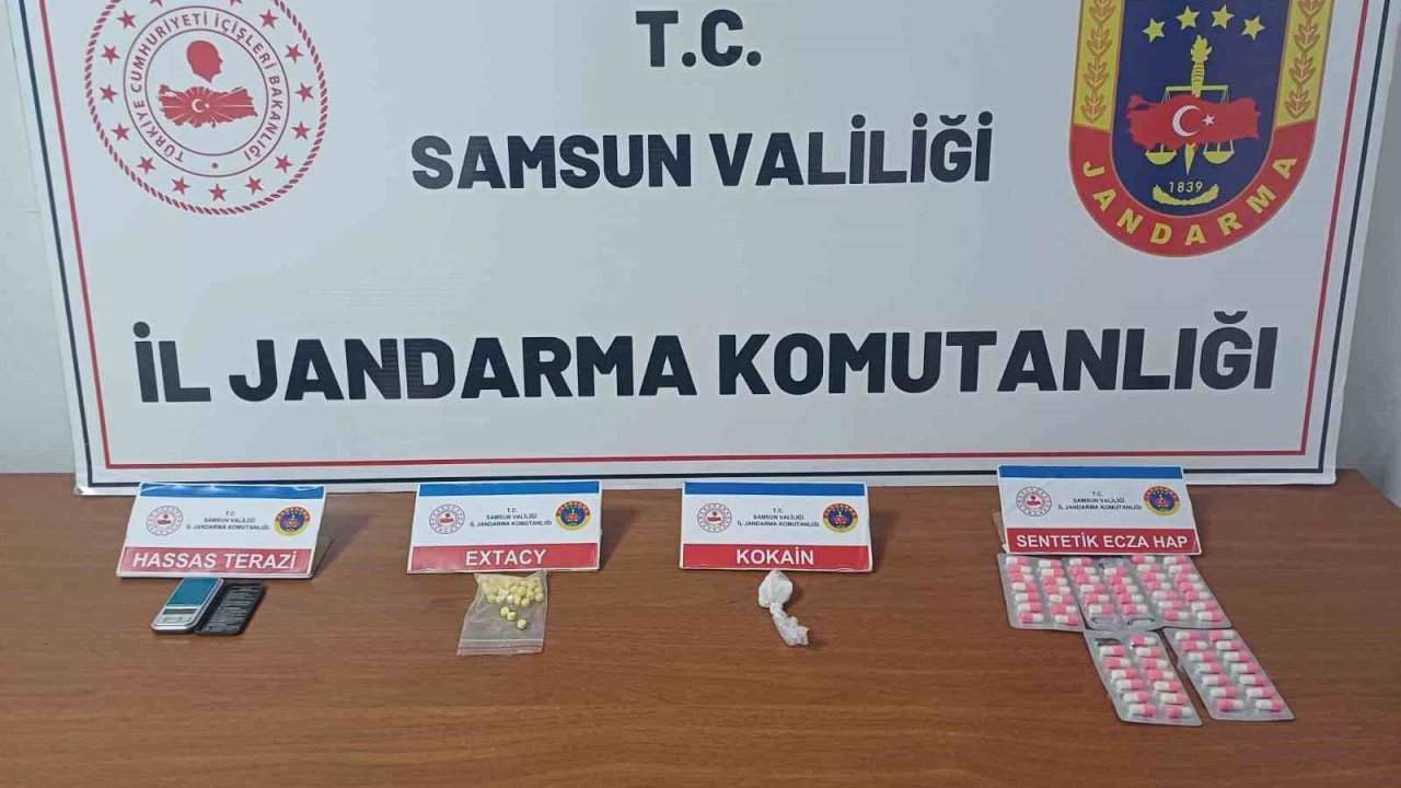 Samsun’da 3 uyuşturucu taciri yakalandı