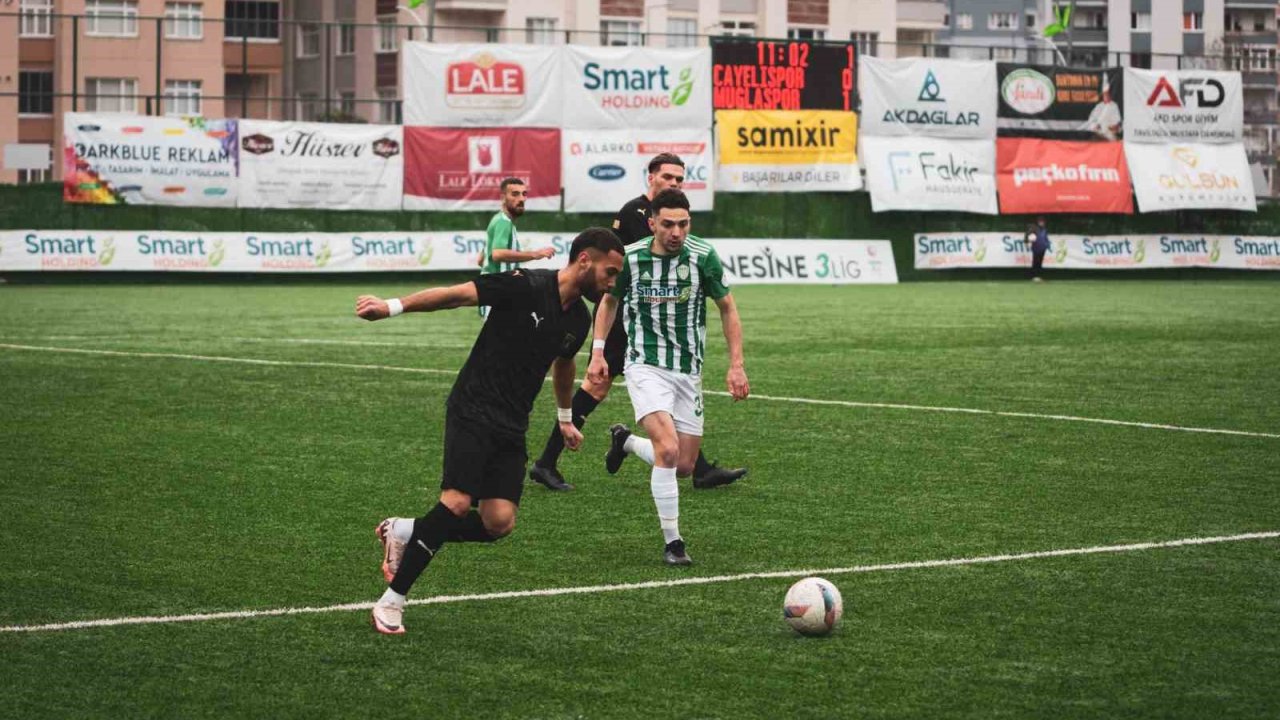 TFF 3. Lig: Çayelispor: 0 - Muğlaspor: 3