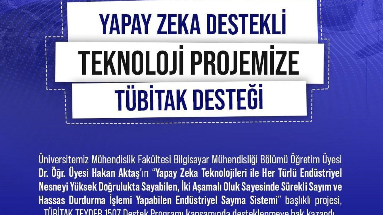 NÖHÜ öğretim üyesinden öncü proje